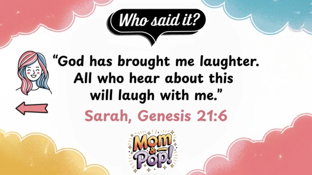 Mom & Pop: Who Said It? image number null